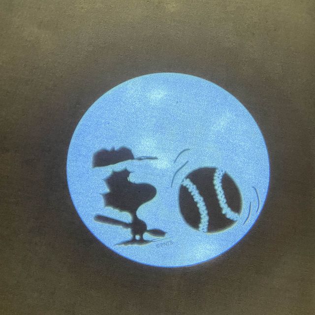 和snoopy一起打棒球
