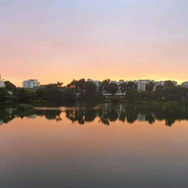 Sunset at Yishun Park
