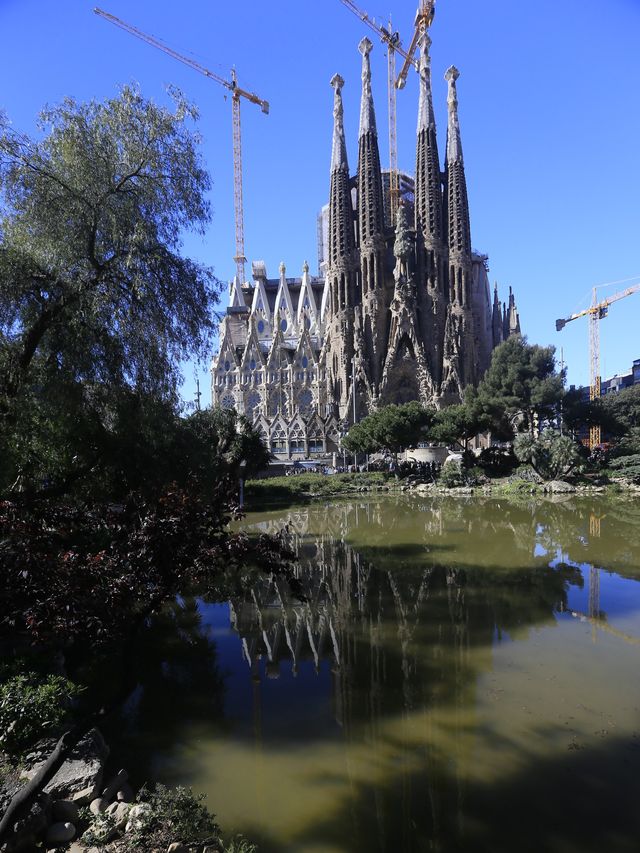 世界文化遺產巴塞羅那聖家堂