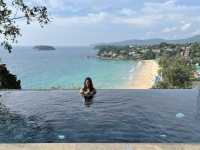 Private pool villa with stunning beach view