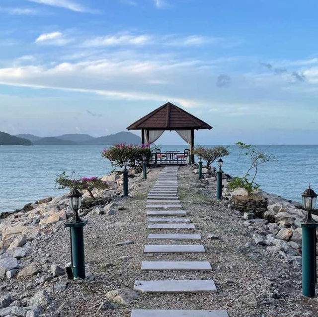 The island resort