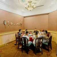 VIP room for Christmas Dinner celebration