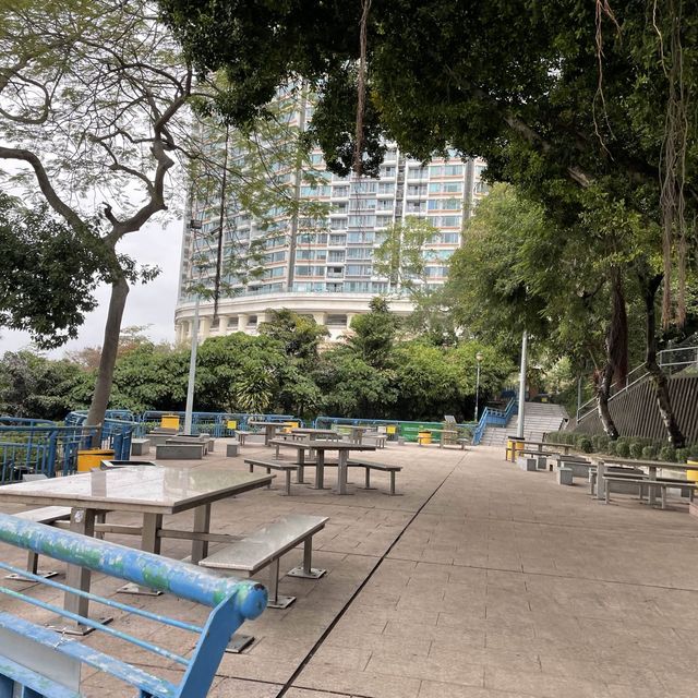 香港天然美景，香港仔瀑布灣公園😊