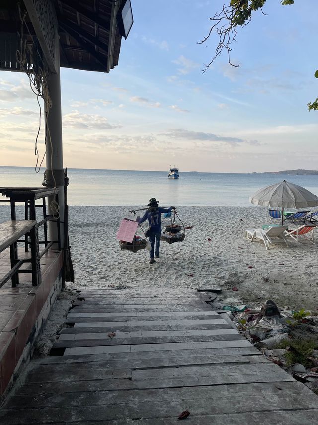 🇹🇭泰国曼谷自驾3小时小岛🌊超美🌄超安静