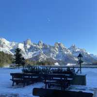 The perfect place on the Dolomites 