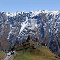 Religious corner of Kazbegi