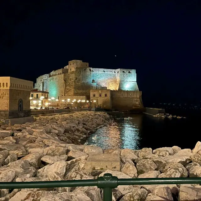 Castel dell'Ovo and Lungomare in Naples