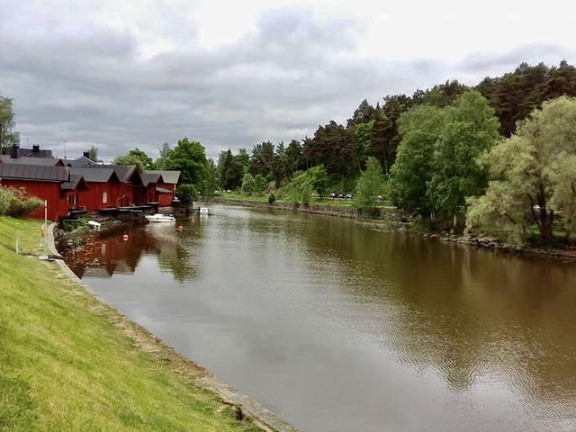 เมืองเก่า Porvoo ประเทศฟินแลนด์