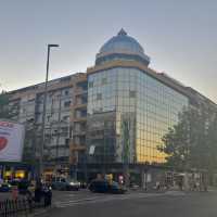 day and night view of Podgorica 