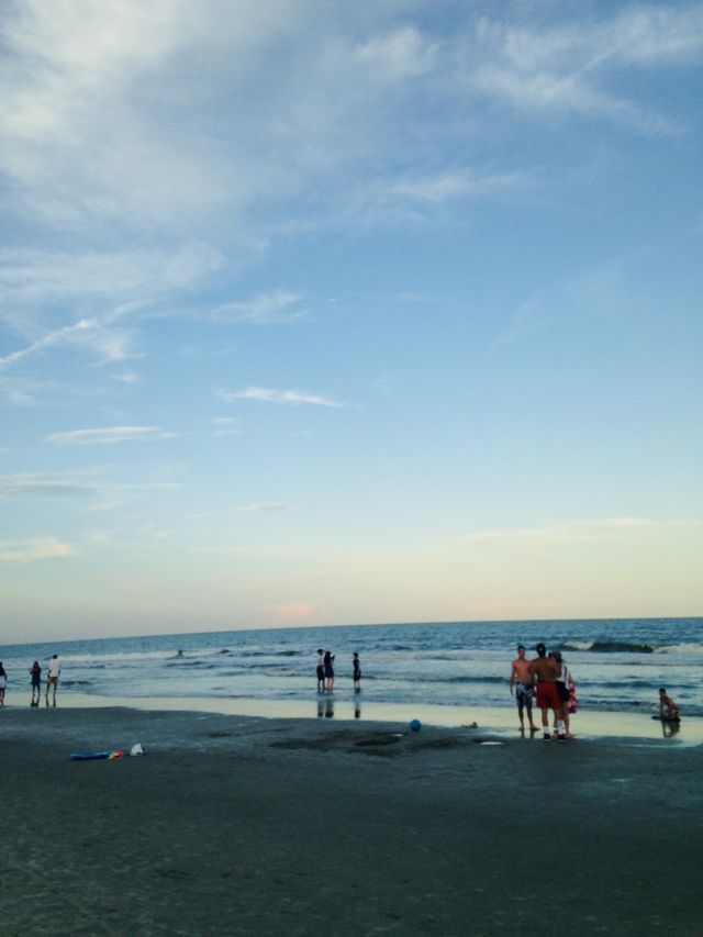 Beach sunsets in South Carolina🌴🌺🌸🇺🇸