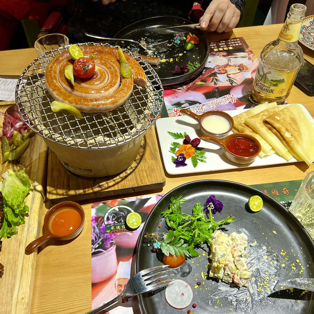 Russian food in Harbin