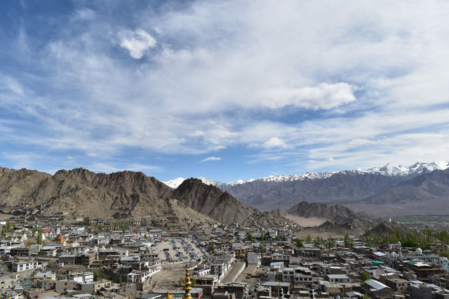 Leh palace in leh ladakh