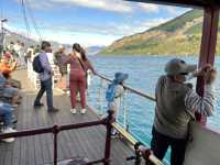 A steamship that rivals a floating museum.