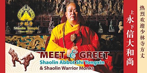 Meet & Greet Shaolin Abbot Shi Yongxin | H.L. Peninsula Restaurant, Ranch Drive, Milpitas, CA, USA