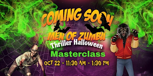 Men of Zumba Thriller Halloween Masterclass | Bamboo Room