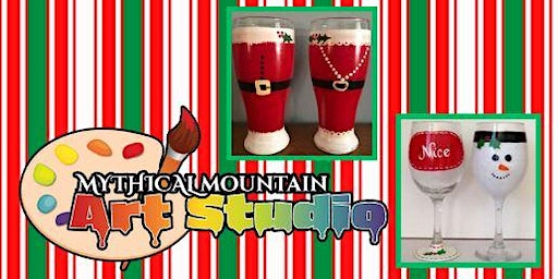 Mythical Mountain Art Studio Workshop - Holiday Glass Painting Workshop | Mythical Mountain Jacksonville