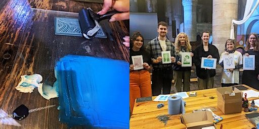 February 2024 Lino Printing Workshop | Left Bank Leeds