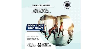 Fitness Dance with Diane: 16th & 23rd January, Tuesdays 6-7pm | CW1 6GZ