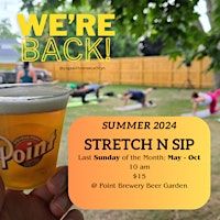 Stretch N Sip: Point Brewery | Stevens Point Brewery