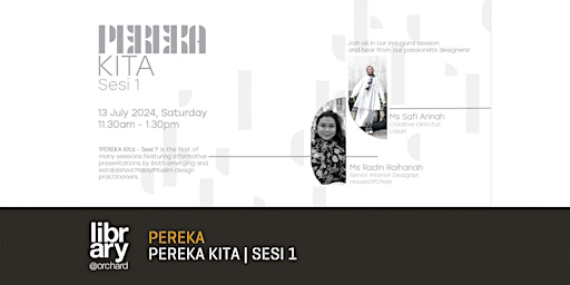PEREKA Kita | Sesi 1 | library@orchard - Make