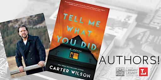 Authors! with Carter Wilson | Main Library - Toledo Lucas County Public Library