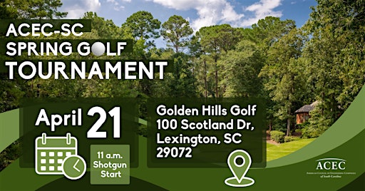 2025 ACEC-SC Spring Golf Tournament | Golden Hills Golf & Country Club
