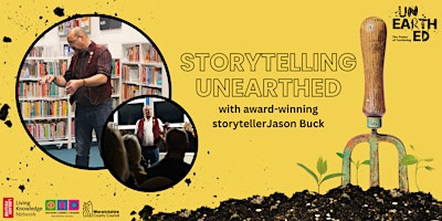 Storytelling Unearthed with Award-Winning Storyteller Jason Buck | Kenilworth Library & Information Centre