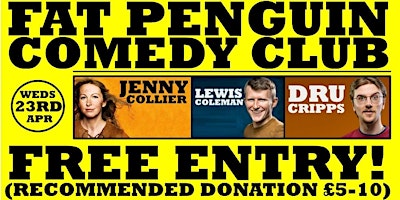 Fat Penguin Comedy Club Presents: JENNY COLLIER | The Patrick Kavanagh