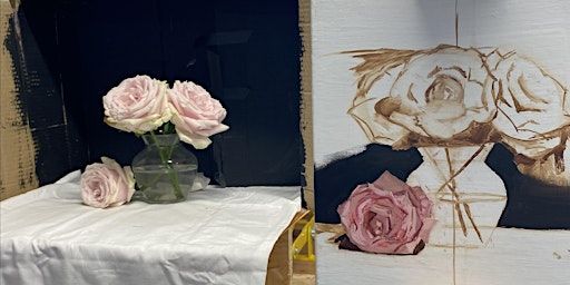 Still Life in Oil Paint for Beginners: “Flowers in Glass” | The Artery Studios