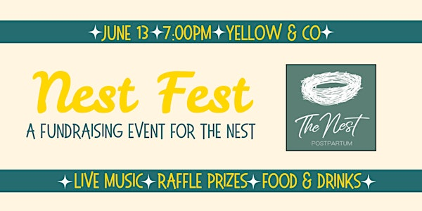 Nest Fest: A Fundraising Event for The Nest | Yellow & Co. Events