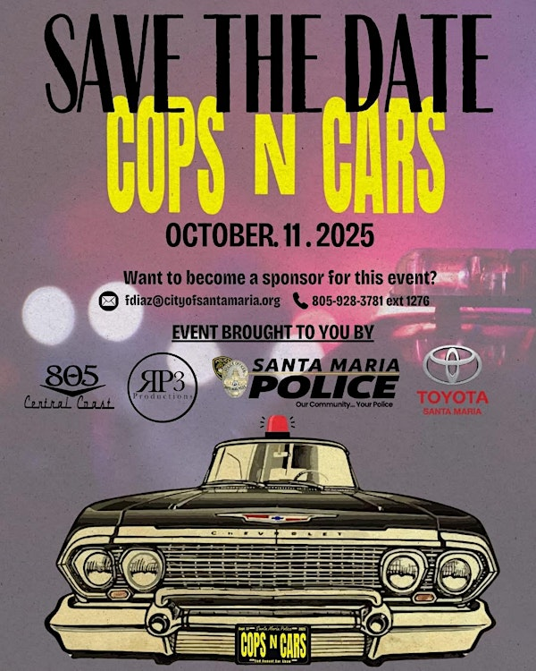 2nd Annual COPSnCARS CAR SHOW | 1000  W Betteravia Rd