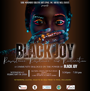 Black Joy Panel | Cultural Council for Palm Beach County