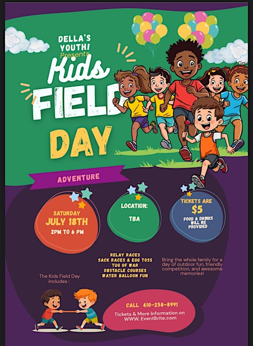 “KIDS FIELD DAY” | Northwest Regional Park