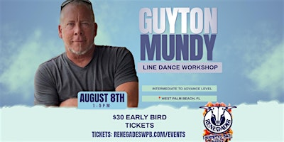 Line Dance Workshop with Guyton Mundy | Renegades | Renegades Country Bar & Grill