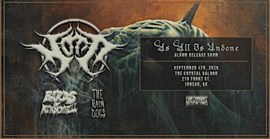 Nott (Album Release) w/ Bards of Mendenhell + The Rain Dogs | Crystal Saloon