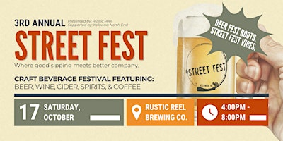 Street Fest 2026 | Rustic Reel Brewing Company