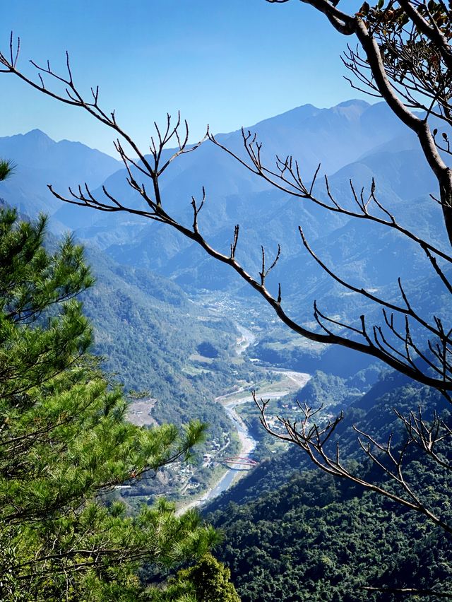 谷關七雄：白毛山，難度第六之我登頂了🏔