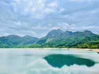 石壁水塘神秘海景