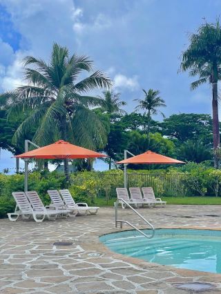 The ultimate beauty💙Saipan Hyatt Regency swimming pool