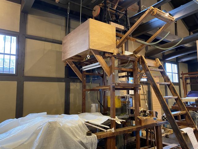 博多の古い町屋が復元されています。