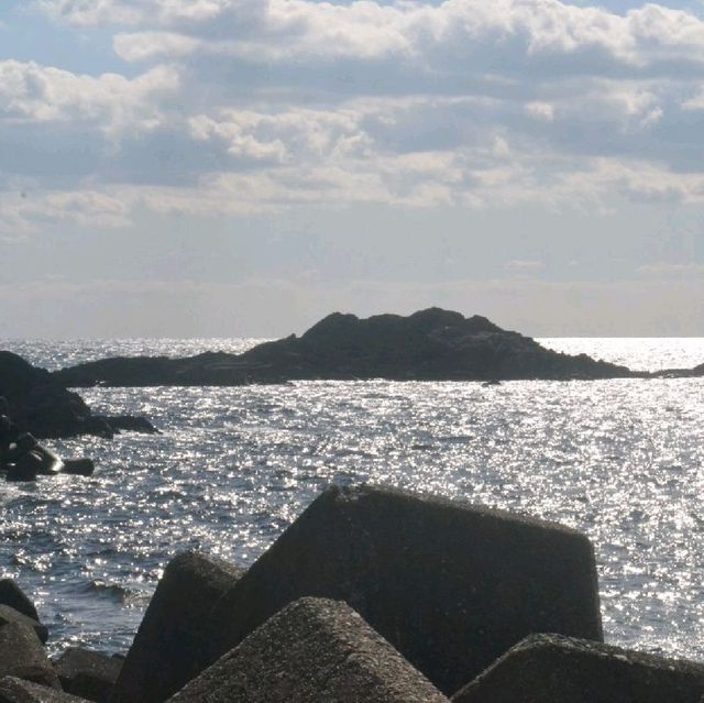 Visiting a beach in Mie prefecture 