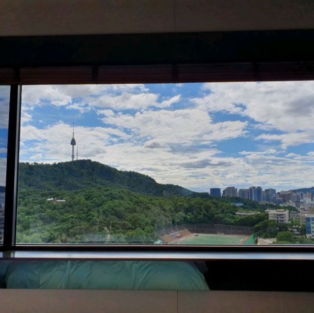 남산뷰가 환상적인 서울 신라호텔 