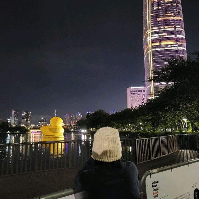 8년만에 돌아온 잠실 석촌호수 러버덕 💛