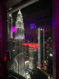 Bar with awesome KLCC view