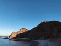 Hidden beach on Zhifu Island 