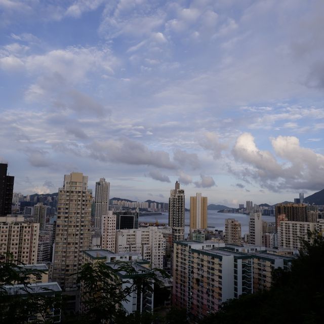 近在咫尺的城中山峰