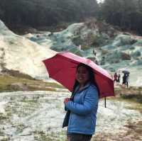 Blue soil at Malboro Hill