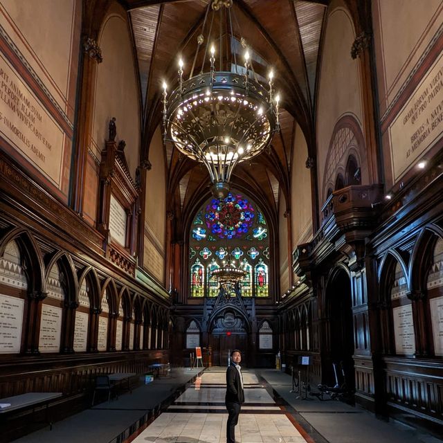 Walk with me to Harvard University