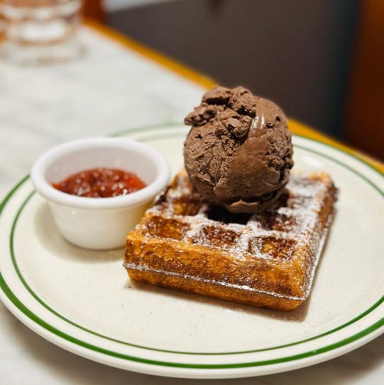 有kids meun👧🏻Green Waffle Diner