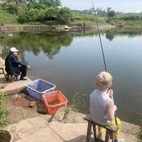 A Weekend of Camping & Fishing at Jinshi Farm